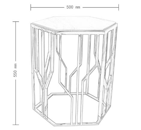 Professional Custom Black Glass Top End Tables Hospitality Case Goods W50 * H55CM 0