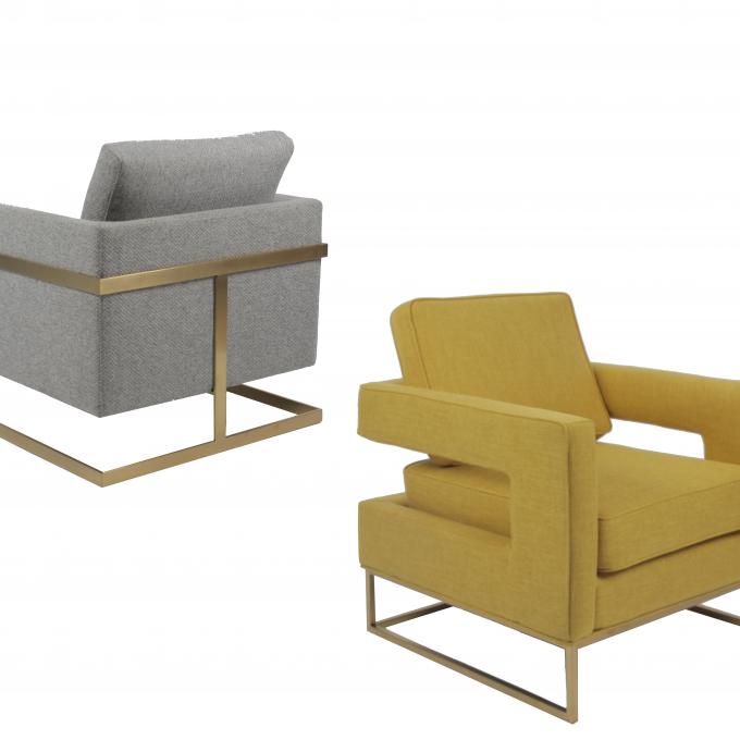 Home Single 83x75x85cm Accent Lounge Chairs 1