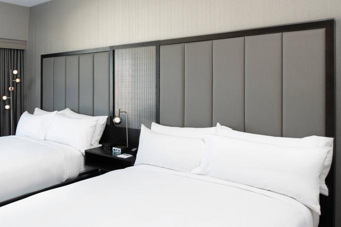 Customized Hotel Bedroom Furniture Sets Include Fixed Furniture 1