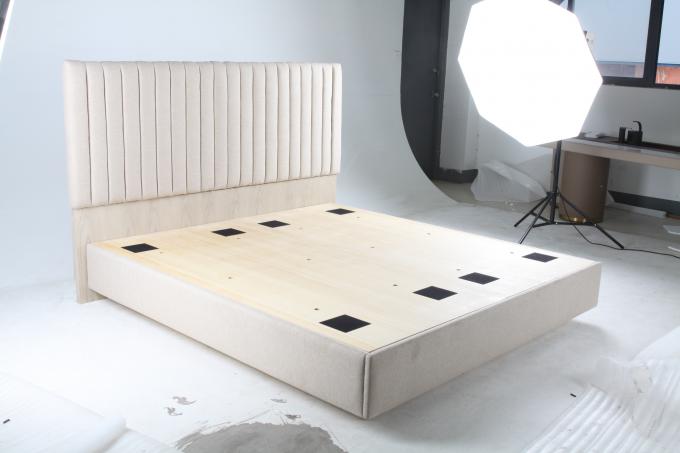 Hotel Bedroom Furniture Sets Include Fixed Furniture White Color And King Bed 0