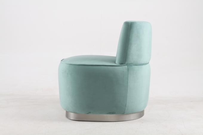 Single Seater Hotel Upholstered Fabric Chair Lounge Living Room 3