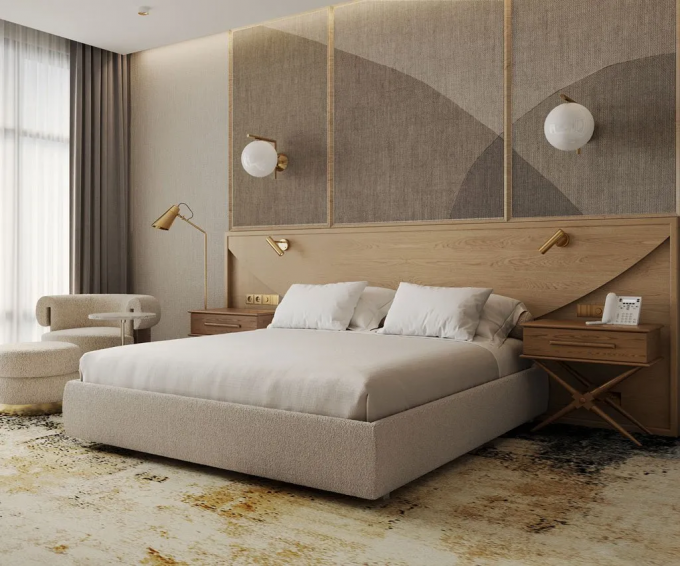 Hotel bedroom furniture sets for 5 star hotel rooms solid wood bedroom furniture 1
