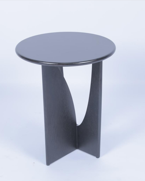 Meja Kopi Kerangka Kayu Geometri Mewah Modern 2