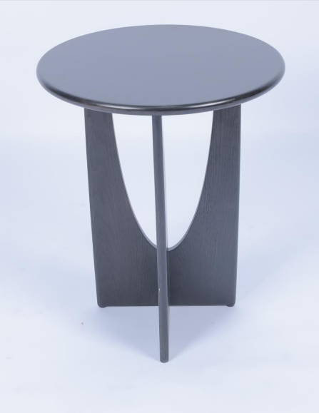 Meja Kopi Kerangka Kayu Geometri Mewah Modern 1