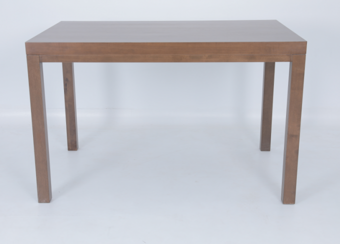 Furnitur kamar tidur yang tidak dilipat persegi Meja belajar kayu solid Gaya modern 1