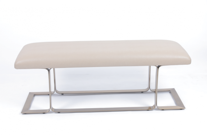 Nordic Light Luxury Leisure Bench Disesuaikan 1