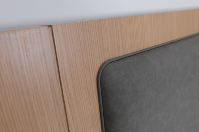 ACC Aksesibel QQ Headboard Dengan Tempel meja tidur 3