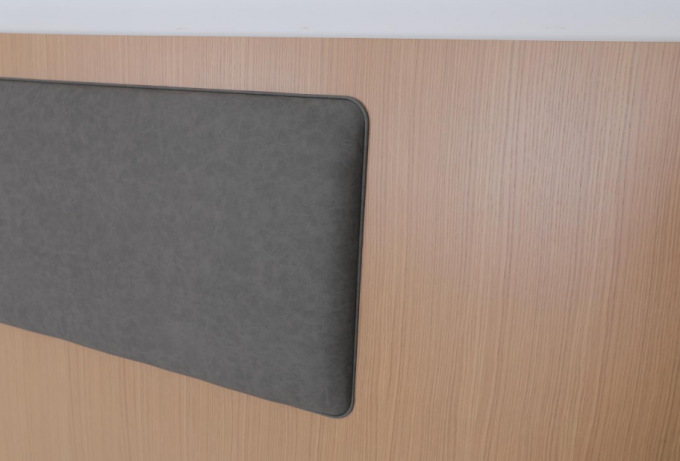 ACC Aksesibel QQ Headboard Dengan Tempel meja tidur 4