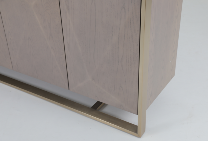 Klasik Kayu Elm Sideboard Ukuran Disesuaikan 3