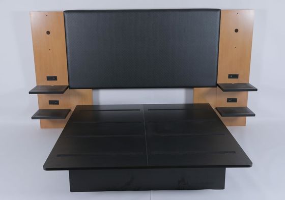 Beli Kayu Vinyl King Headboard Pakaian Kamar Tidur Hotel pembuatan online
