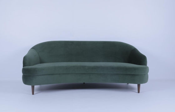 Beli Ruang tamu yang disesuaikan Modern Sofa Bed Dengan Kain Frame Kayu pembuatan online