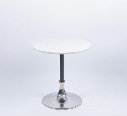 Beli Stone Top Meja kopi samping tempat tidur Mewah Base stainless steel Modern pembuatan online