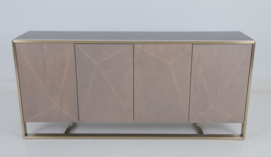 Klasik Kayu Elm Sideboard Ukuran Disesuaikan