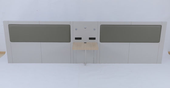 Beli Furnitur Kamar Tidur Hotel Mewah Modern Queen Headboard Dengan Meja Malam pembuatan online