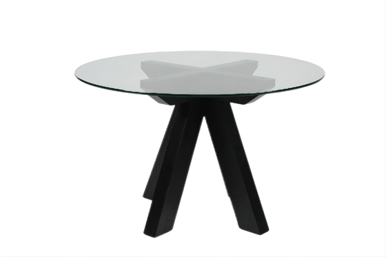 Harga yang bagus Modern Glass Coffee Table For Home Living Room Office Decor Clear Color on line