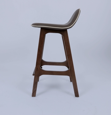 Harga yang bagus Leisure Solid Oak Wood Bar Chair Hotel Bedroom Brown 30pieces on line