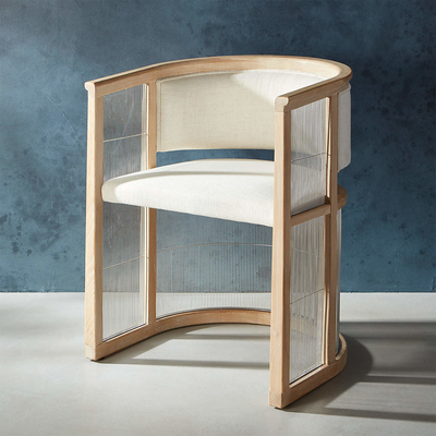 Harga yang bagus Outdoor Leisure Solid Teak Wood Side Chair Furniture Modern Style Hotel Patio on line