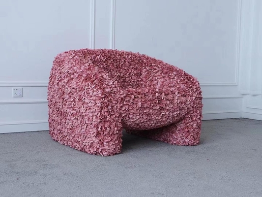 Harga yang bagus Customized Hotel Home Furniture Chair  With Wood Frame Flower Pattern on line