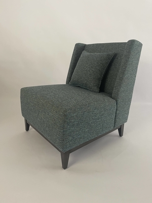 Harga yang bagus Lobby Luxury Upholstered Lounge Chair With Back Cushion on line