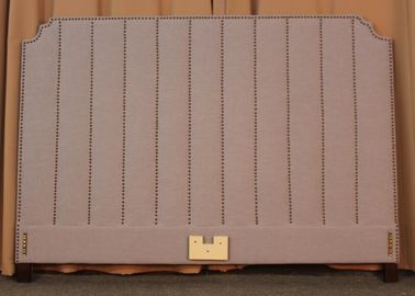 Harga yang bagus King Size Upholstered Bedroom Sets Solid Wood For Hotel / Home , Classic  Style on line