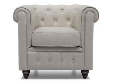 Harga yang bagus American Style Living Room Couches Single Seater With 32'' Arm Height , 32W*35D*32H on line