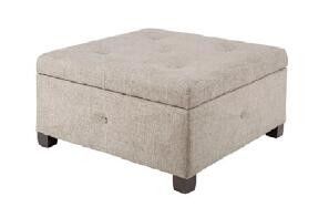Harga yang bagus Square Bedroom Fabric Storage Bench For End Of Bed , Folding Ottoman Bench Seat on line