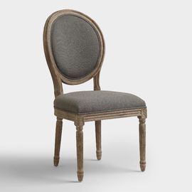 Harga yang bagus French style oak wood frame with oval back antique wedding stackable louis xv chair on line