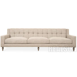 Harga yang bagus American Style Living Room Sofa Featuring Button Tufted Seat Back With Comfortable Deep Seat on line