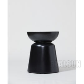 Harga yang bagus Modern Shape Marble Stone Coffee Table , Stone Side Table In Black Color For Hotel Living room or Meeting room on line