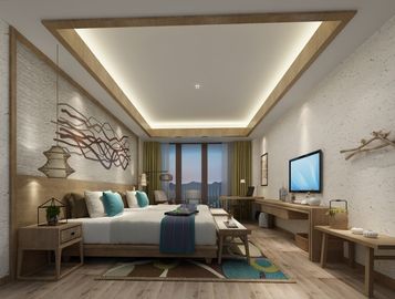 Harga yang bagus Durable 5- Star Wooden Luxury Hotel Bedroom Furniture Antique Design on line