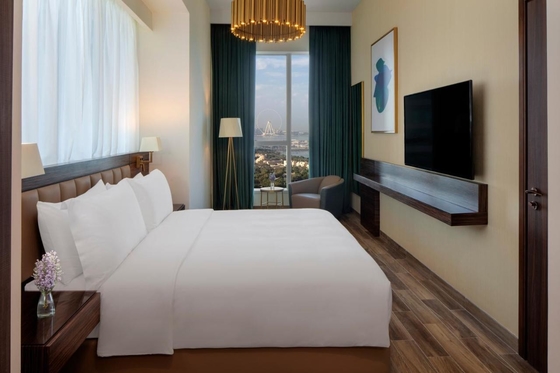 Harga yang bagus Solid Wood Modern Hotel Furniture Customized Size Color on line