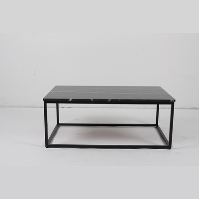 Harga yang bagus Nordic Style Marble Top Stainless Steel Base Coffee Table For Living Room on line