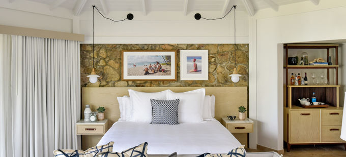 Customized Hotel Bedroom Furniture Sets Include Fixed Furniture 0