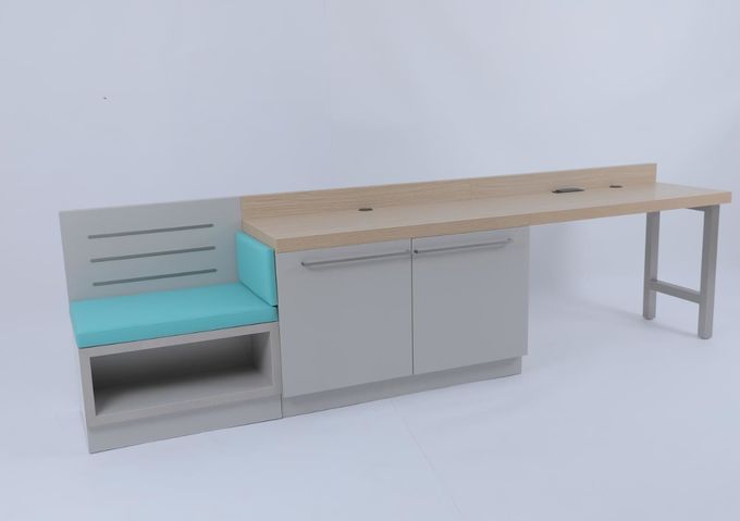 Modern Kamar Tidur Custom Ekspansif Meja Linear Untuk Hilton Hotel 1