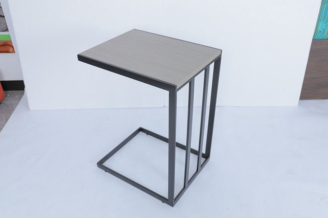 Kayu Solid Dan Logam Custom Living Room C Side Table Di Hotel Mewah Dan Rumah 3