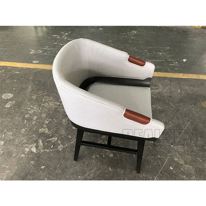 New modern leather armrest leisure accent arm chairs  Solid wood base customized Leisure Chair relaxing chair for home 0
