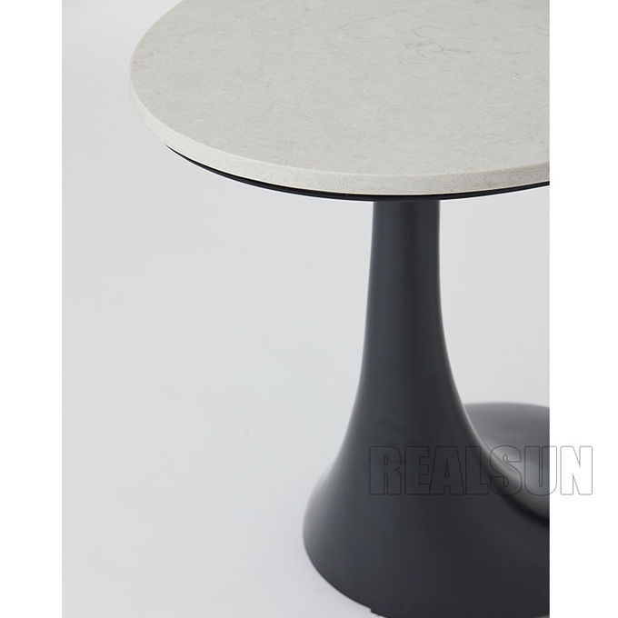 High End Custom Made Round Stone Coffee Table Beautiful Design Marble Stone Top 0