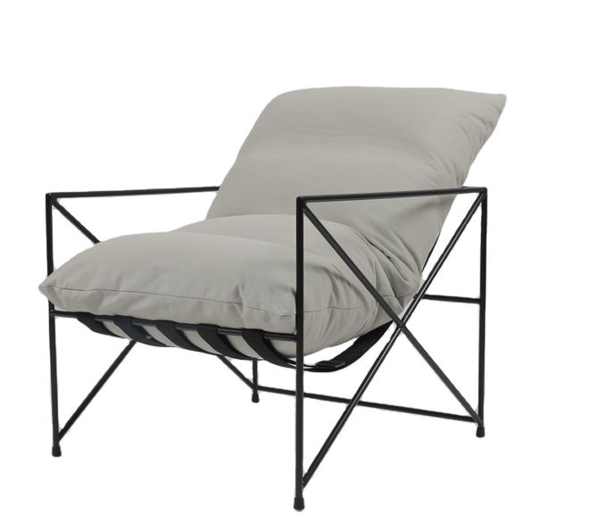 Indoor Feather Filling 73cm Height Contemporary Lounge Chairs 0