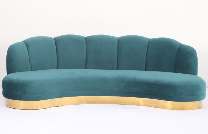 215x80x88cm European Modern Tufted Sofa For Living Room Furniture 2
