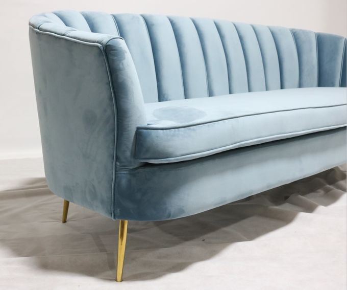 Upholstered 215x80x88cm Living Room Furniture Sofa For Home 1