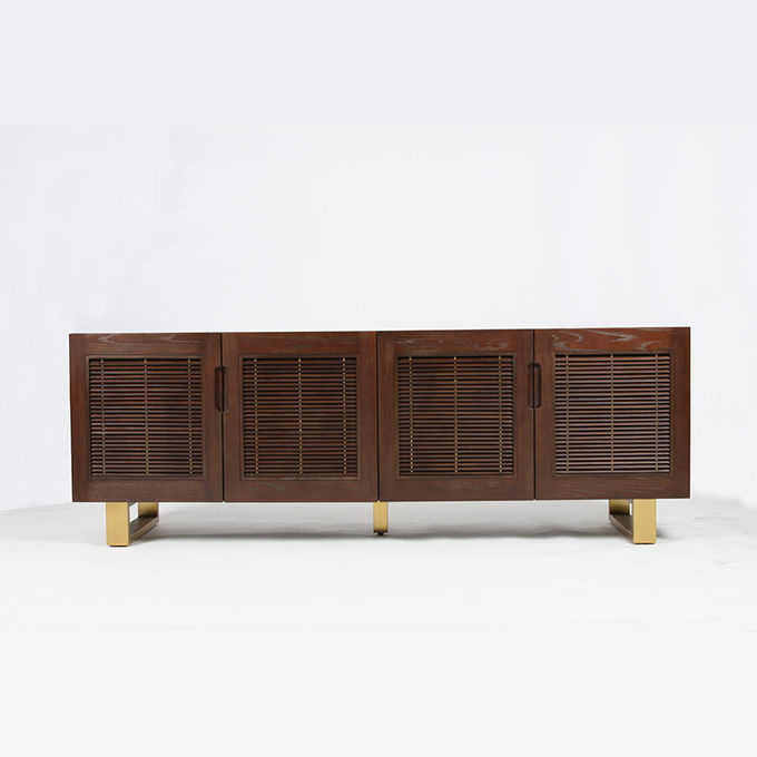 Modern Fashionable Solid Wood TV Stand Cabinet For Living Room 1